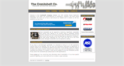 Desktop Screenshot of crankshaftco.com